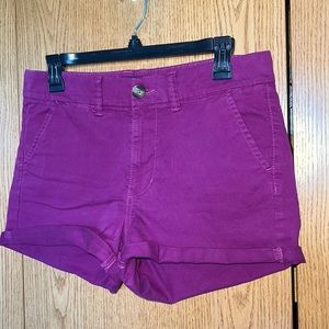 American Eagle hi-rise shortie stretch